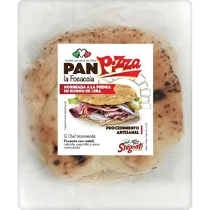 La Focaccia Horneada a la Piedra en Horno de Leña PAN Pizza