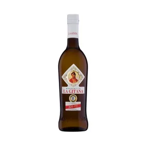 LA Gitana Vino Manzanilla con D.o. Manzanilla Sanlúcar de Barrameda la Gitana Botella de 50 Cl.