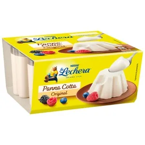 LA Lechera Pannacotta Sabor Original 4 X 100 G. 400 G