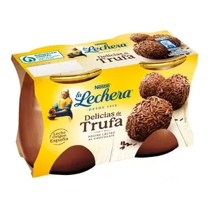 LA Lechera Postre Lácteo (delicias) de Trufa la Lechera de Nestlé 2 X 125 G. 250 G