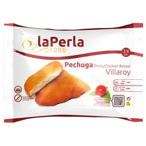 LA Perla Pechuga Villaroy Congelada 400 G.