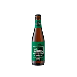LA Sagra Castiza  Cerveza Rubia Botella 33 Cl. 330 ML