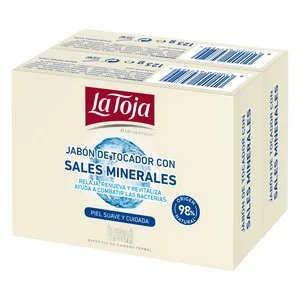 LA Toja Pastillas de Jabón de Tocador, con Sales Minerales la Toja 2 X 125 G. 200 G
