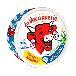 LA Vaca que RÍE Queso en Porciones 24 Uds. 375 G