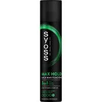 Laca Max Fijación Syoss, Spray 300 Ml