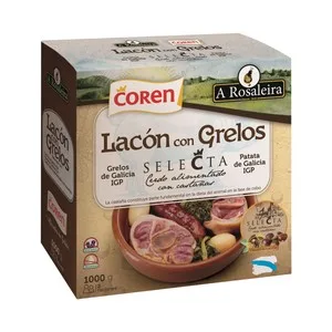 Coren Lacón con Grelos 1 Kg. 1000 G