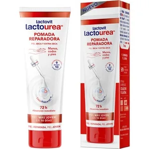 Lactourea Pomada Reparadora 72 H para Piel Seca y Extra-seca para Manos, Pies y Codos Absorción Inmediata Lactovit