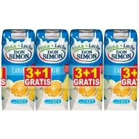 Lactozumo Zero Sabor Caribe DON Simón, Pack 6x200 Ml