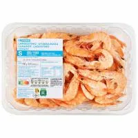 Langostino Cocido Calibre 80/100 Eroski Basic, Bandeja 450 G
