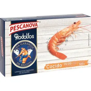 Langostino Cocido Congelado 500 Gr