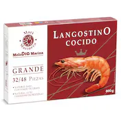 Langostino Cocido Grande 32/48 Piezas Dia Mari Marinera 800 G