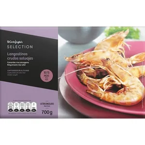 Langostino Salvaje Crudo 10-15 Piezas el Corte Ingles Selection