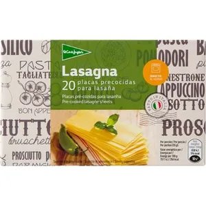 Lasaña 20 Placas Precocidas el Corte Ingles