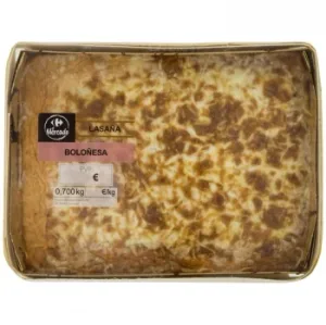 Lasaña Boloñesa Gratinada el Mercado 700 G