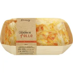 Lasaña de Pollo 350 Gr
