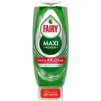 Lavavajillas a Mano Fairy Maxipoder, Botella 545 Ml