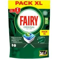 Lavavajillas a Máquina Fairy Original, Bolsa 28+28 Dosis