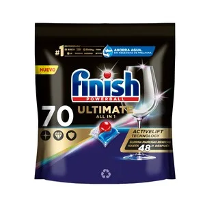 Finish Ultimate Lavavajillas Capsulas para Maquina 70 Unidades 1 Kg 70 UD