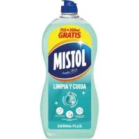 Lavavajillas Derma Plus Mistol, Botella 950 Ml