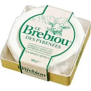 Le Brebiou Des Pyrénées Queso Francés Puro de Oveja de Pasta Blanda Cremoso Elaborado con Leche Pasteurizada Haute Fromagerie