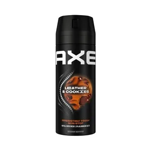 AXE Leather & Cookies Desodorante en Spray para Hombre Antitranspirante hasta 48 Horas 150 Ml.