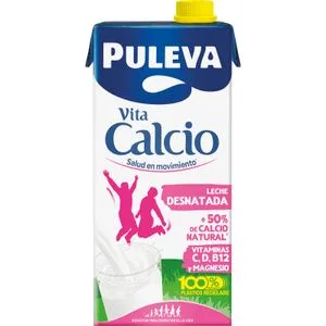 Leche Calcio Desnatada Brik 1 L