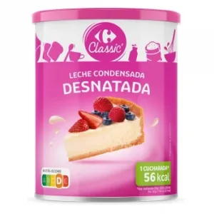 Leche Condensada Desnatada Classic Carrefour 1040 G.