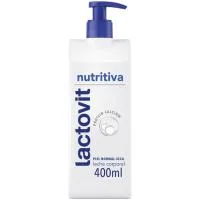 Leche Corporal Nutre Lactovit, Bote 400 Ml