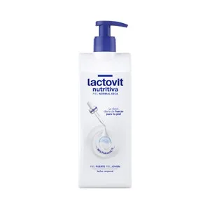 Lactovit Leche Corporal Nutritiva para Pieles Normales a Secas 400 Ml.