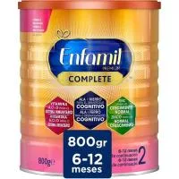 Leche de Continuación en Polvo Enfamil Complete 2, Lata 800 G