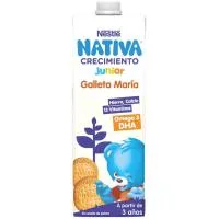 Leche de Crecimiento con Galleta 2+ Nestlé Energy, Brik 1 Litro