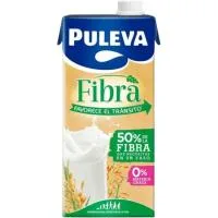 Leche de Fibra Baja en Grasa Puleva, Brik 1 Litro