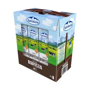 Central Lechera Asturiana Leche de Vaca Barista con 3,4% de Proteína y Sólo un 3% Materia Grasa 6 X 1 L. 6000 ML