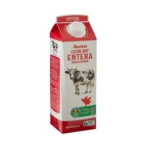 Alcampo Cultivamos LO Bueno Leche de Vaca Entera, de Origen Española 6x1 L. 6000 ML