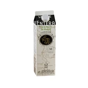 LA Colmenareña Leche de Vaca, Entera, Fresca y Pasteurizada 1 L. 1000 ML