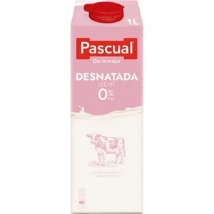 Leche Desnatada 0% Materia Grasa Pascual