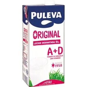 Leche Desnatada Brik 1 L