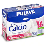 Leche Desnatada Calcio Puleva Pack 6 X 1 L