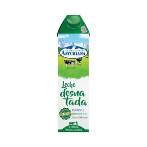 Central Lechera Asturiana Leche Desnatada de Vaca, de Origen Española 1 L. 1000 ML