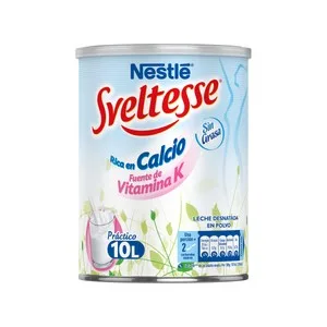 Sveltesse Leche Desnatada en Polvo con Bifudus y Calcio Sveltesse de Nestlé 1 Kg