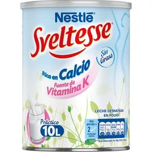 Leche Desnatada en Polvo Rica en Calcio Nestle Sveltesse