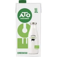 Leche Ecológica Semi Ato, Brik 1 Litro