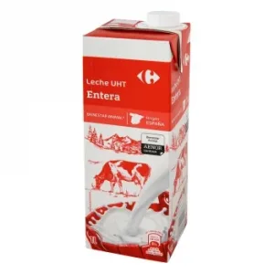 Leche Entera Carrefour Brik 1 L.