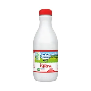 Central Lechera Asturiana Leche Entera de Vaca de Origen Español 1.5 L. 1500 ML