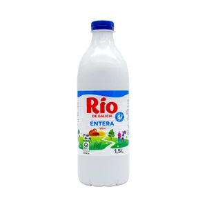 RÍO Leche Entera de Vaca, de Origen Gallego 1.5 L. 1500 ML