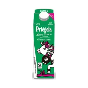 Priégola Leche Entera Fresca 1 L. 1000 ML