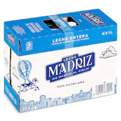 Leche Entera Madriz Pack 6 X 1 L