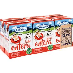 Leche Entera Minibrik 6 X 200 Ml