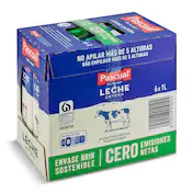 Leche Entera Pascual Pack 6 X 1 L