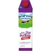 Leche Entera sin Lactosa Asturiana, Brik 1 Litro